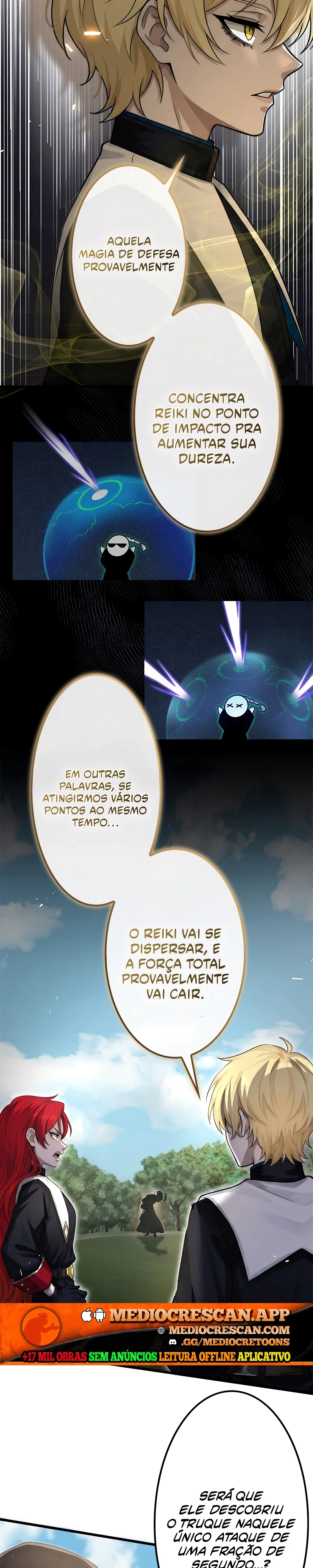 O Santo da Espada Reencarnou em uma Família Nobre de Magos Capítulo 11 Página 11